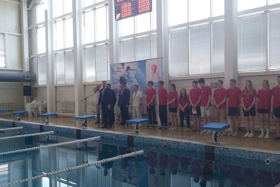 Открытие межрегионального турнира по плаванию