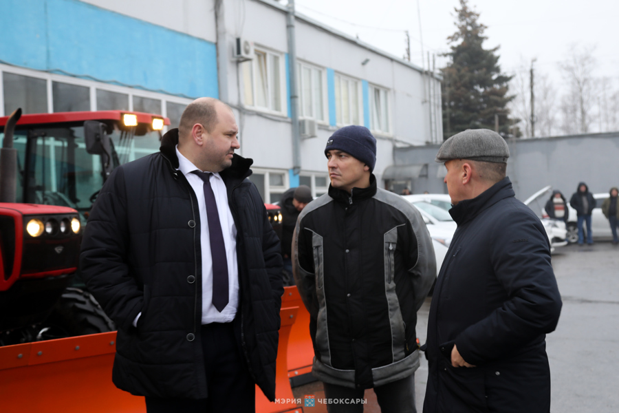 Предприятия городского хозяйства в Чебоксарах обновляют парк коммунальной спецтехники