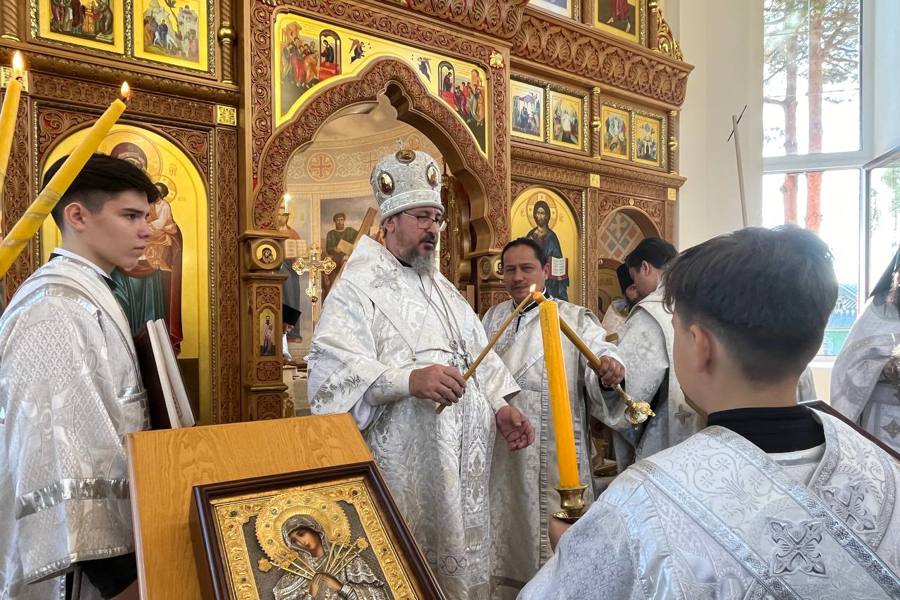 Торжественное освящение храма в честь Введения во храм Пресвятой Богородицы