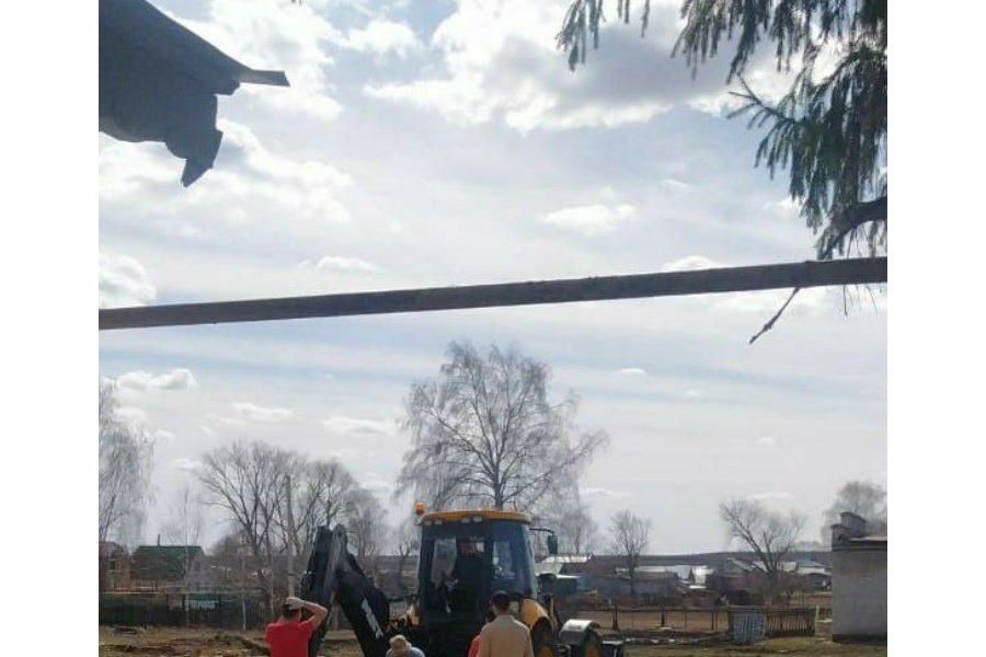 В деревне Ермошкино началось строительство нового офиса врача общей практики