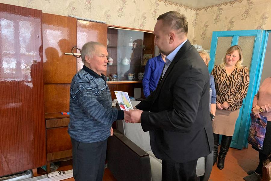Михаил Никифорович Васянов 28 октября отметил 90-летний юбилей