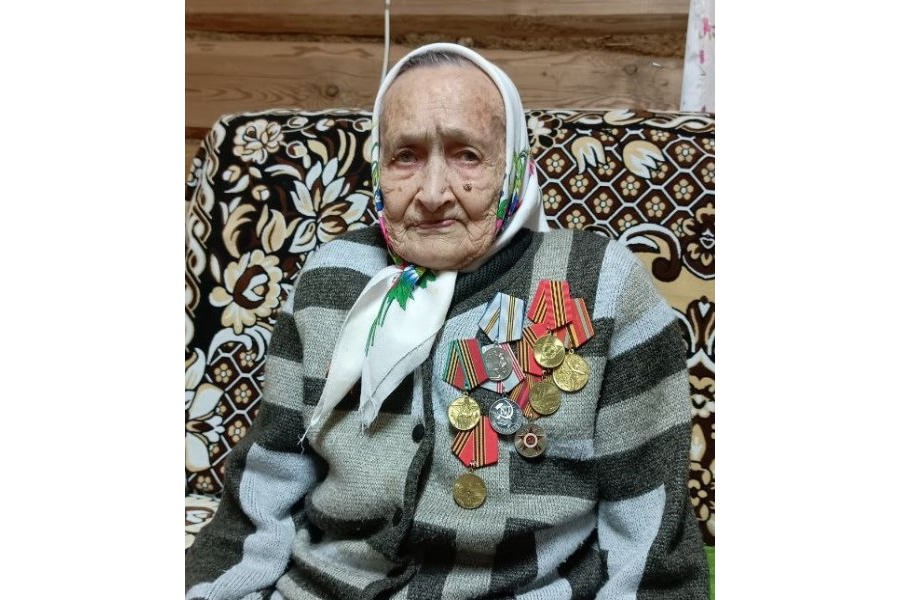 95-летний юбилей отметила жительница Ядринского округа Анастасия Яранская