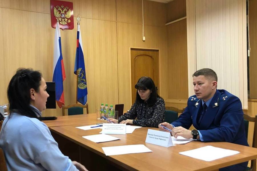 В Аликовском муниципальном округе совместно с прокурором Чувашской Республики проведен прием граждан