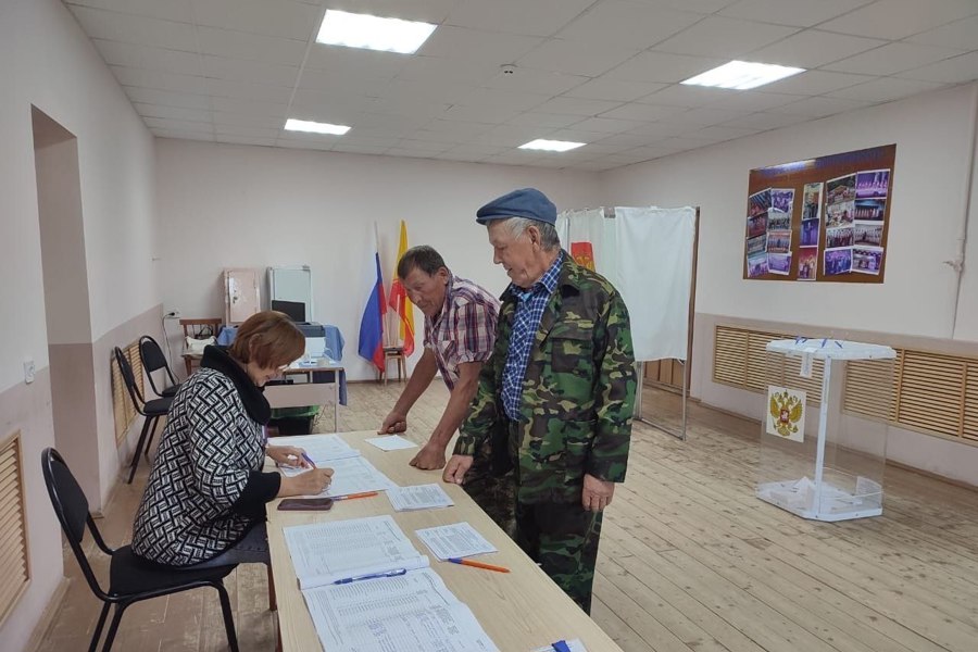 В Алатырском округе завершился первый день голосования