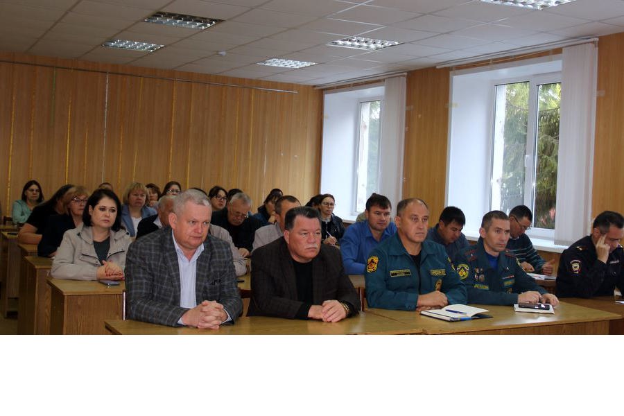 В Моргаушском муниципальном округе проходит  штабная тренировка по гражданской обороне по теме: «Ведение гражданской обороны на территории Российской Федерации в условиях радиационной обстановки»