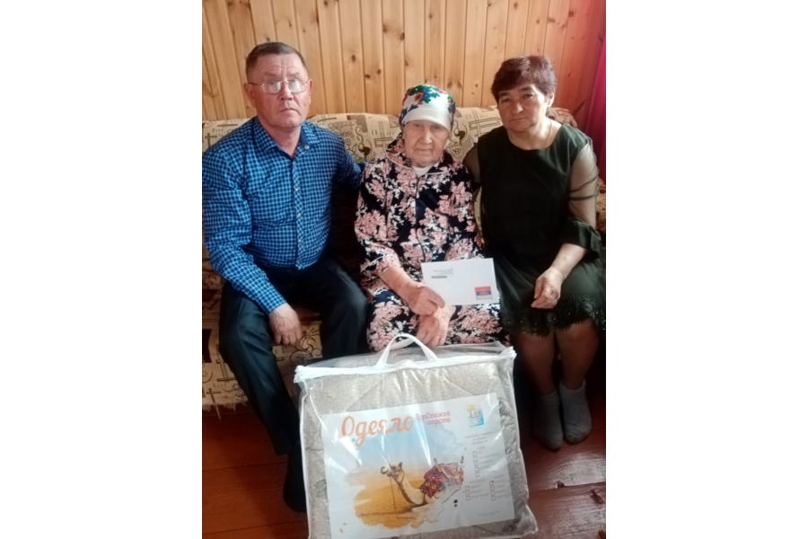Жительнице деревни Тоскаево Ивановой Лидии Лукиничне исполнилось 95 лет