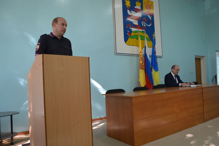 Рабочее совещание в администрации Мариинско-Посадского округа