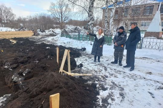На территории Шемуршинского муниципального округа начато строительство фельдшерско-акушерского пункта в деревне Андреевка.