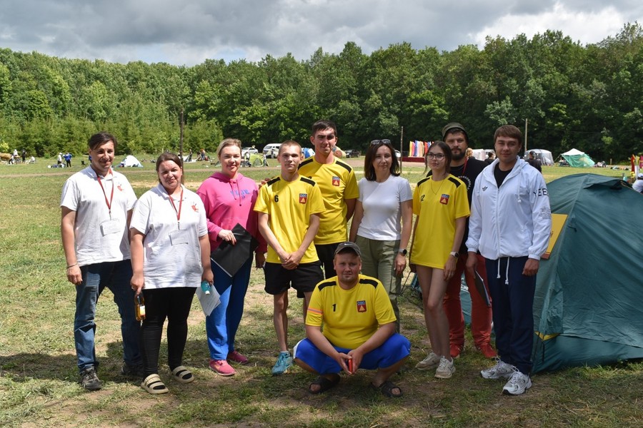 Совет рабочей молодёжи Ядринского муниципального округа принял участие в туристическом слёте