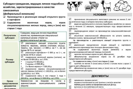 В Шемуршинском муниципальном округе продолжается работа по вовлечению граждан, ведущих личное подсобное хозяйство