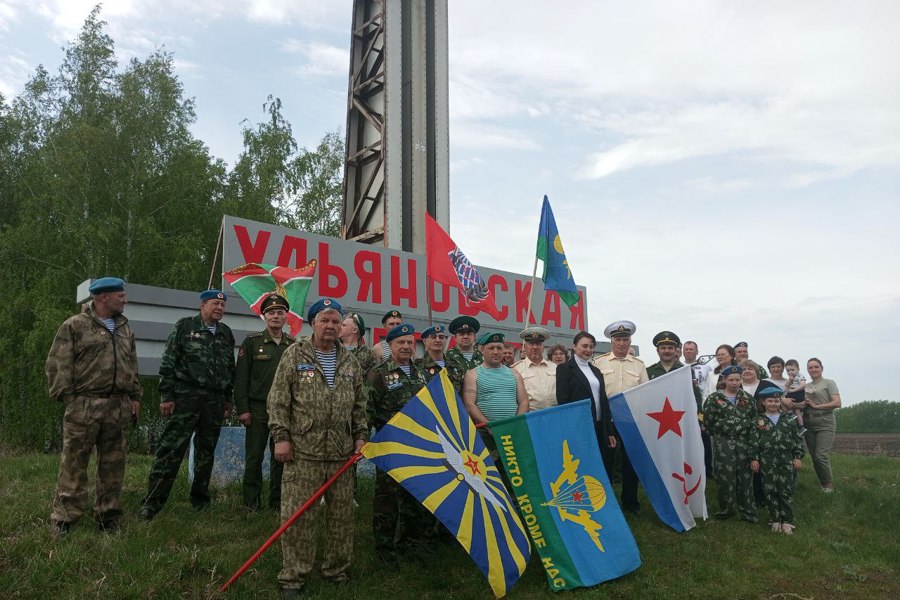 Торжественный проезд по маршруту Алатырь-Сурское-Алатырь