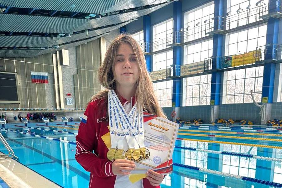 Мария Мамаева – победитель и призер Кубка и первенства России по спорту слепых в дисциплине «плавание»