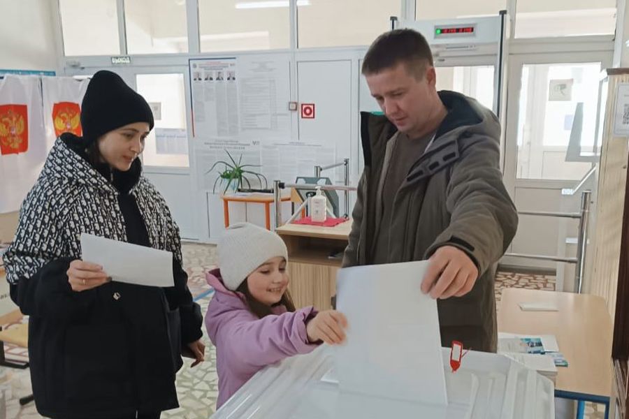 В Моргаушском муниципальном округе на Выборах Президента Российской Федерации приняло участие 88,44% от общего числа избирателей, включенных в список избирателей