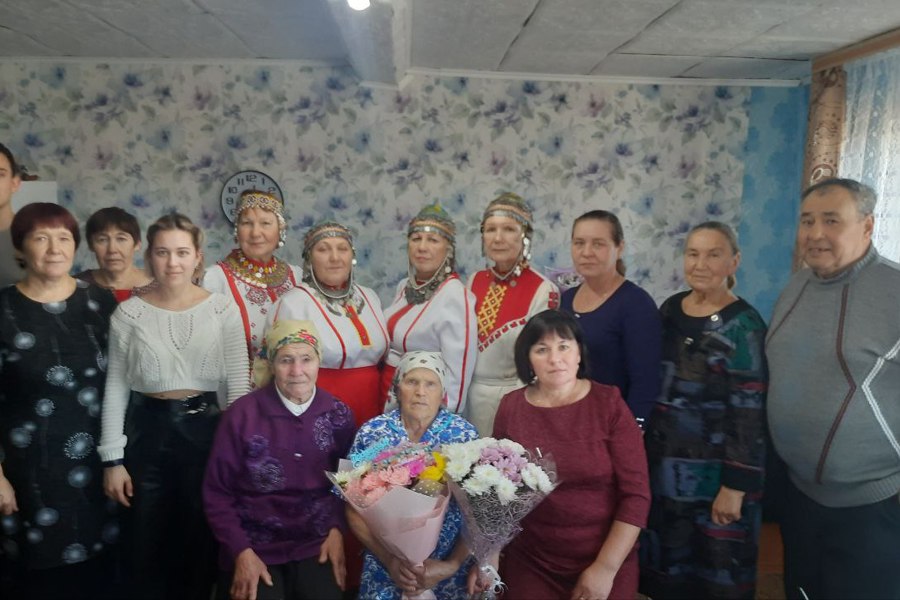 Жительница села Именево Таисия Александрова празднует свое 80-летие