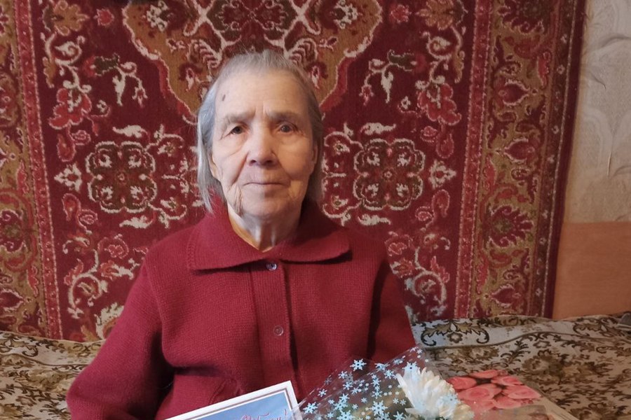 Долгожительнице  города Шумерля, Решетниковой Нине Ивановне, исполнилось 95 лет