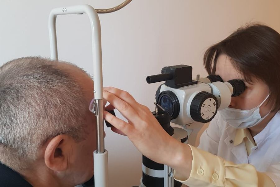 Главный офтальмолог Ирина Васильева с рабочим визитом посетила Алатырский муниципальный округ