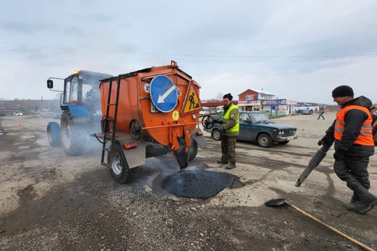 Ямочный ремонт дорог начнется 1 апреля 2023 года