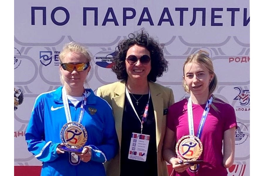 Валентина Смирнова из Чувашии взяла «золото» на Кубке чемпионов по параатлетике