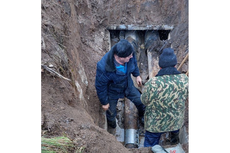 Подача тепла в Мариинском Посаде восстановлена