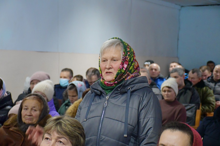 Прошло собрание граждан деревни Бакашево