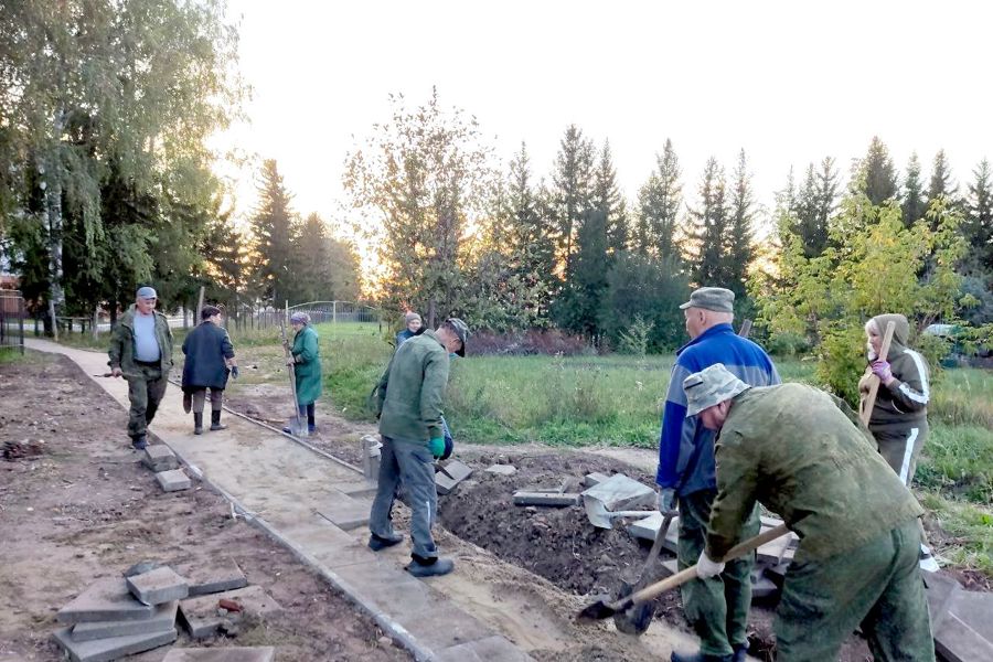 Совместный труд приносит радость