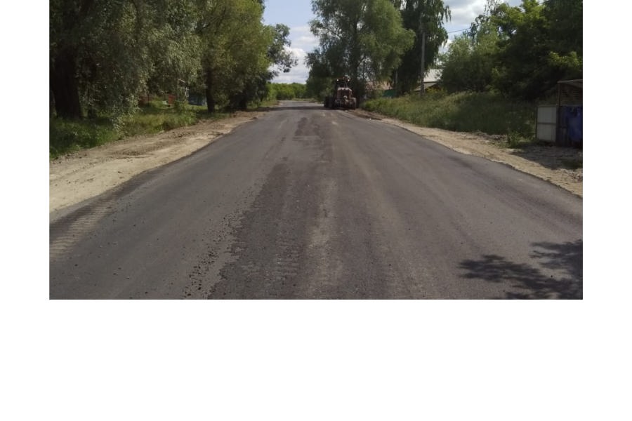 В Порецком округе продолжается ремонт дорог, повреждённых при строительстве трассы М-12