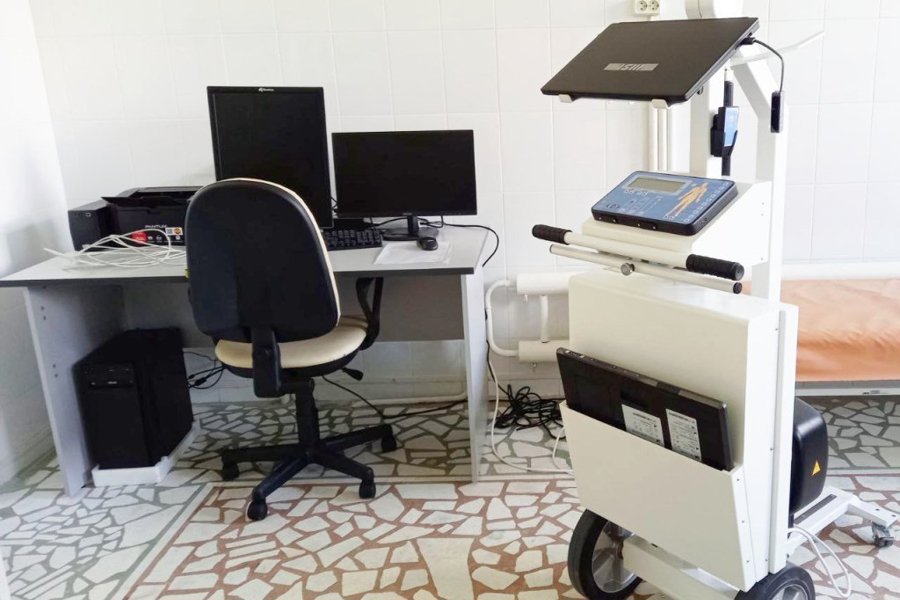 В Цивильскую больницу поступил новый рентгеновский передвижной аппарат