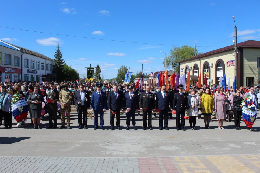 В Порецком округе отметили 78-ую годовщину Победы советского народа в Великой Отечественной войне 1941-1945 годов