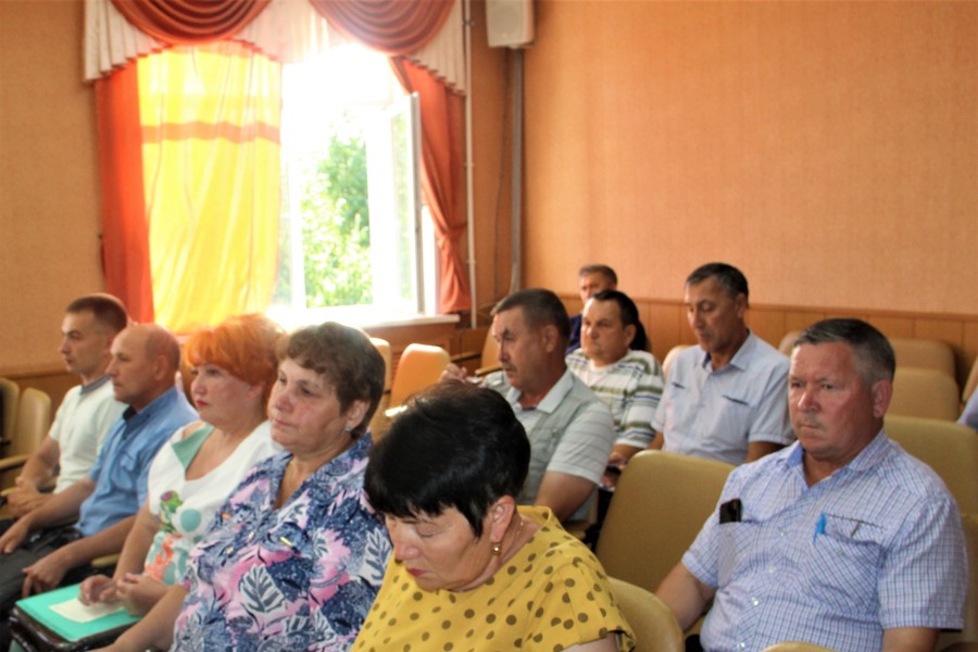 Состоялась планерка с главами