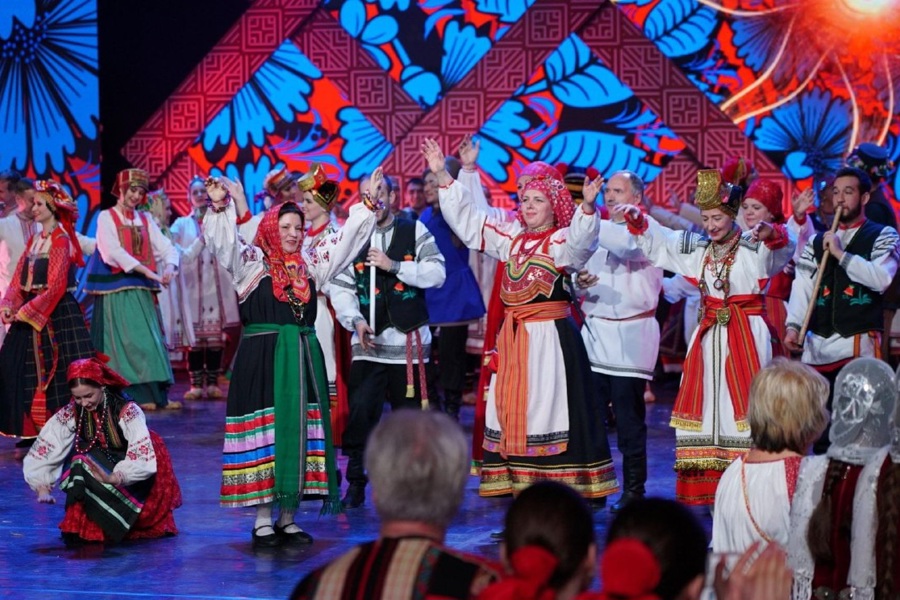 В гала-концерте Всероссийского фестиваля выступил коллектив из Чувашии