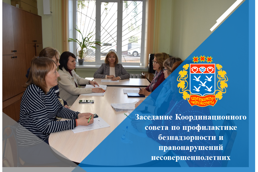 Заседание Координационного совета по профилактике безнадзорности и правонарушений несовершеннолетних
