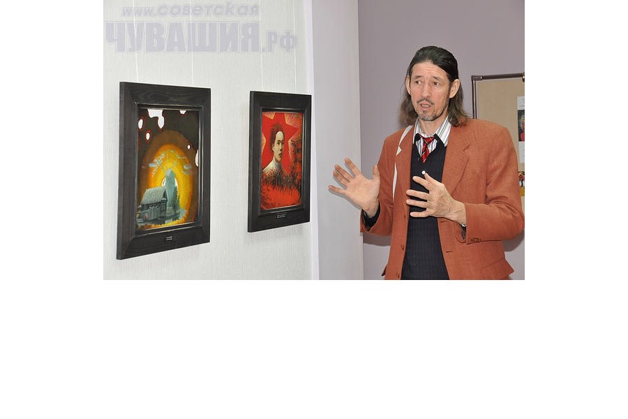Творческая встреча с Георгием Фомиряковым в Национальной библиотеке Чувашской Республики