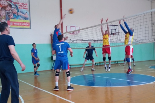 Волейбольный турнир среди мужских команд памяти С.Д. Назарьева