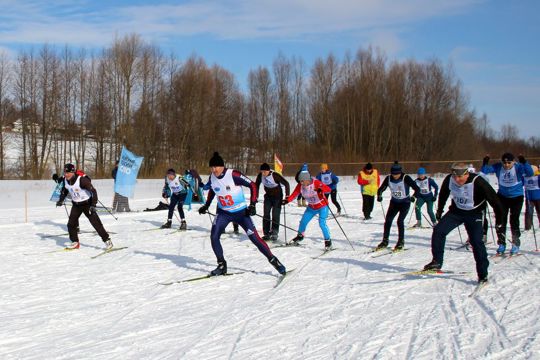 Состоялось открытое первенство Моргаушского округа  по лыжным гонкам памяти Героя Социалистического Труда Е.А. Андреева