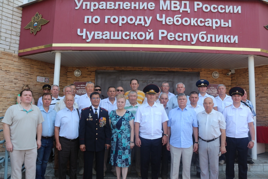 В Чебоксарах состоялось открытие мемориальной доски, посвященной участнику Великой Отечественной войны