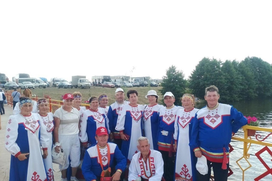 Наши артисты на празднике «Уяв» в Республике Татарстан, на родине Петра Хузангая