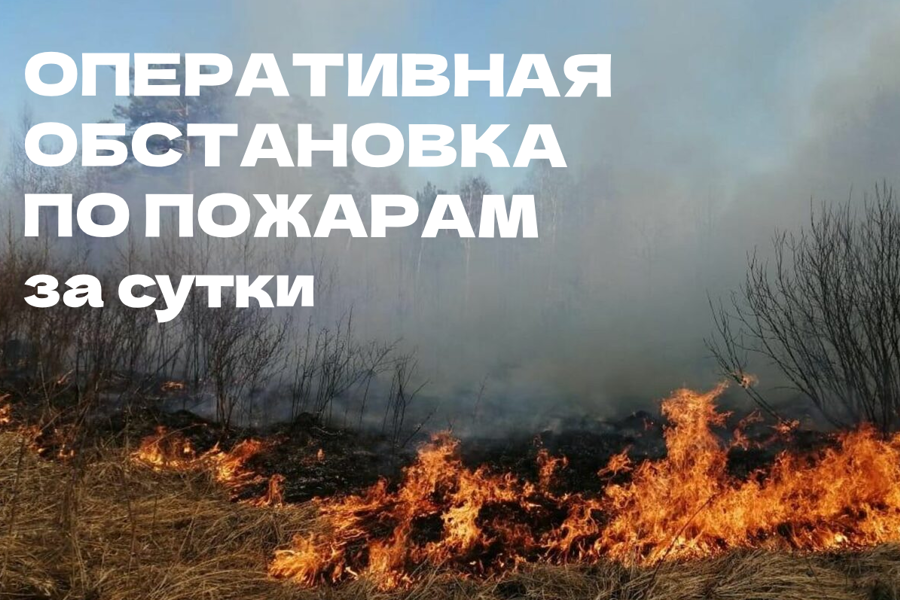 За минувшие сутки в республике ликвидировано 15 пожаров