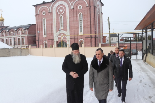 Поездка в Алатырь сенатора Российской Федерации Н.В. Федорова