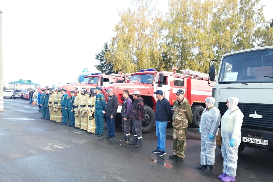 Красночетайский округ принял участие в ежегодной плановой Всероссийской штабной тренировке