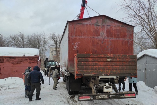 Металлическим гаражам не место на земельных участках под городскую инфраструктуру