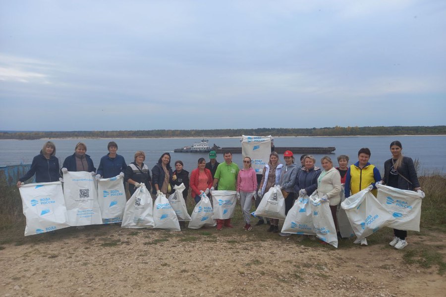 В Мариинско-Посадском округе прошла Всероссийская акция «Вода России»