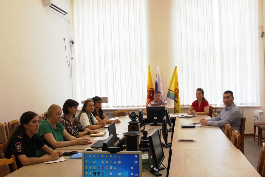 В администрации Шумерлинского муниципального округа прошло заседание КДН и ЗП