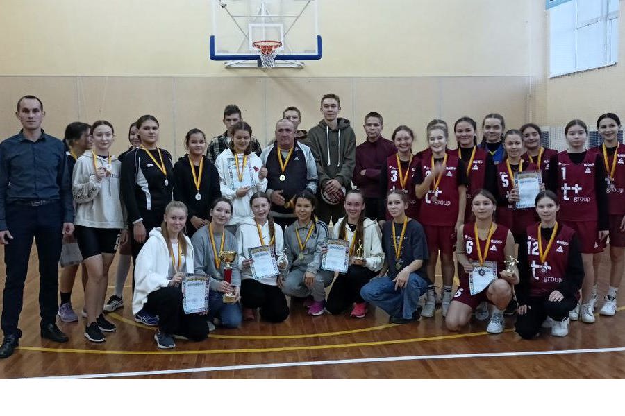 Лучшие баскетболистки- в Калайкасинской СОШ