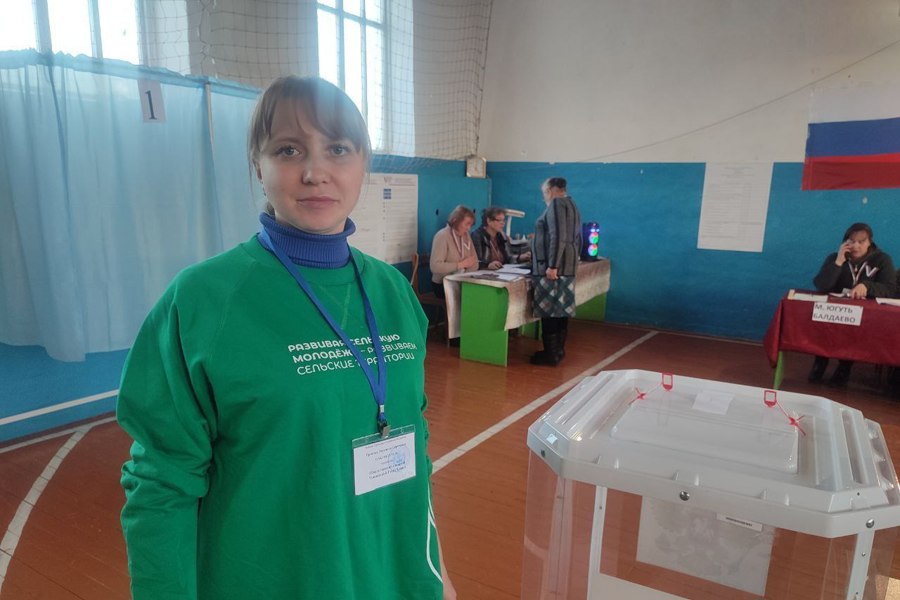Молодёжь Ядринского муниципального округа выбирает будущее для страны!