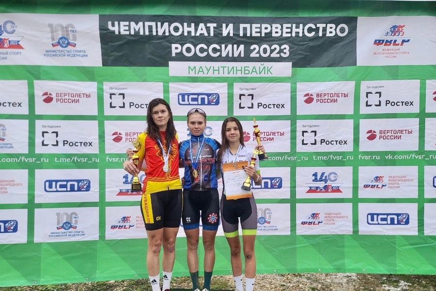 Алина Карлова – серебряный призер чемпионата России по велоспорту