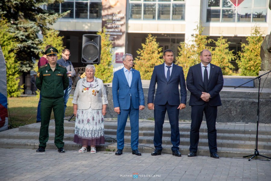 Денис Спирин принял участие в митинге, посвященном Дню солидарности в борьбе с терроризмом