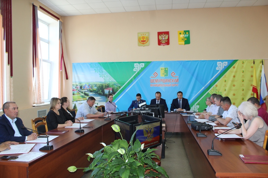 Состоялось очередное 20-е заседание Собрания депутатов Шемуршинского муниципального округа первого созыва