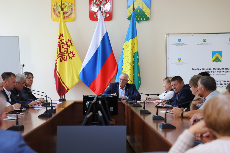 25 сентября 2023 года состоялось заседание Общественной палаты Комсомольского муниципального округа