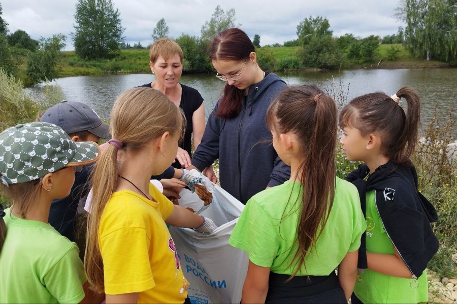 В Шумерлинском муниципальном округе продолжается акция «Вода России»