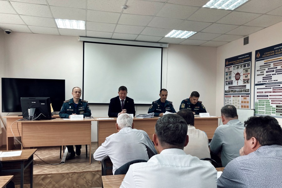 В рамках учебно-методического сбора обсудили ход подготовки исполнительных органов Чувашской Республики к командно-штабному учению